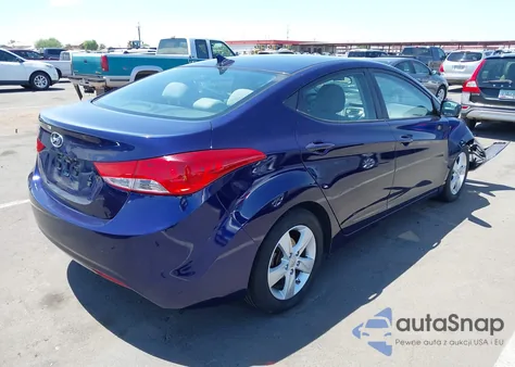 2013 Hyundai Elantra Gls from USA, damaged, VIN 5NPDH4AE1DH444203